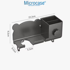 Microcase Çok Fonksiyonlu Saç Kurutma Makinası ve Banyo Malzemeleri İçin Düzenleyici Askılık Stand - AL5050