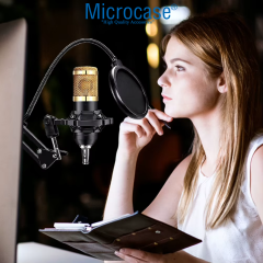 Microcase Yayıncı Mikrofon Seti | V8 Ses Kartı + Stand + Pop Filtre + Shock Mount - AL5260