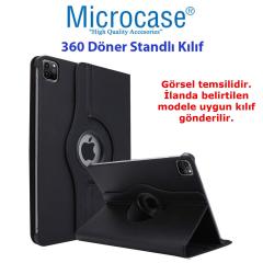 Microcase iPad Pro 12.9 2021 5.Nesil 360 Döner Standlı Kılıf+Bluetooth Klavye