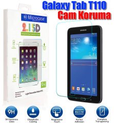 Microcase Galaxy Tab T110 Tempered Glass Koruma