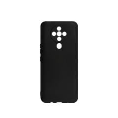 Microcase Tecno Spark 6 Matte Serisi Silikon TPU Kılıf - Siyah