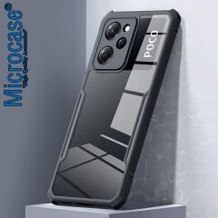 Microcase Xiaomi Poco X5 5G ile uyumlu Airbag Serisi Darbeye Dayanıklı Köşe Korumalı Tpu Kılıf - AL3370