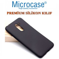 Microcase Xiaomi Pocophone F1 Premium Silikon Kılıf + Ekran Korum