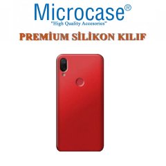Microcase Xiaomi Mi Play Premium Matte Silikon Kılıf + Tempered Glass Cam Koruma (SEÇ)