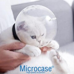 Microcase Kedi Bakım Küresi Kedi Anti Yalama Isırma - AL3709