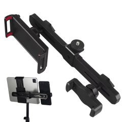 Microcase 2in1 Çift Başlıklı Ayarlanabilir 1 Telefon 1 Tablet Tutucu + 2.1 MT Tripod - AL5063