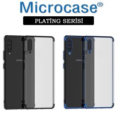 Microcase Samsung Galaxy A70 Plating Silikon Kılıf + CAM (SEÇ)