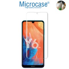 Microcase Huawei Y6 2019 - Honor 8A Full Ön Kaplama Koruma Filmi