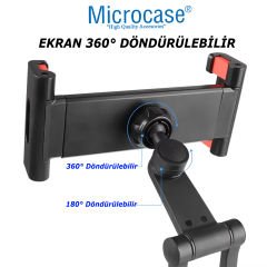 Microcase   Araç İçi Koltuk Arkası  360° Döner  Başlıklı Tablet Telefon Tutucu PB-45-AL4829