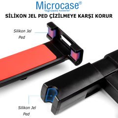 Microcase   Araç İçi Koltuk Arkası  360° Döner  Başlıklı Tablet Telefon Tutucu PB-45-AL4829