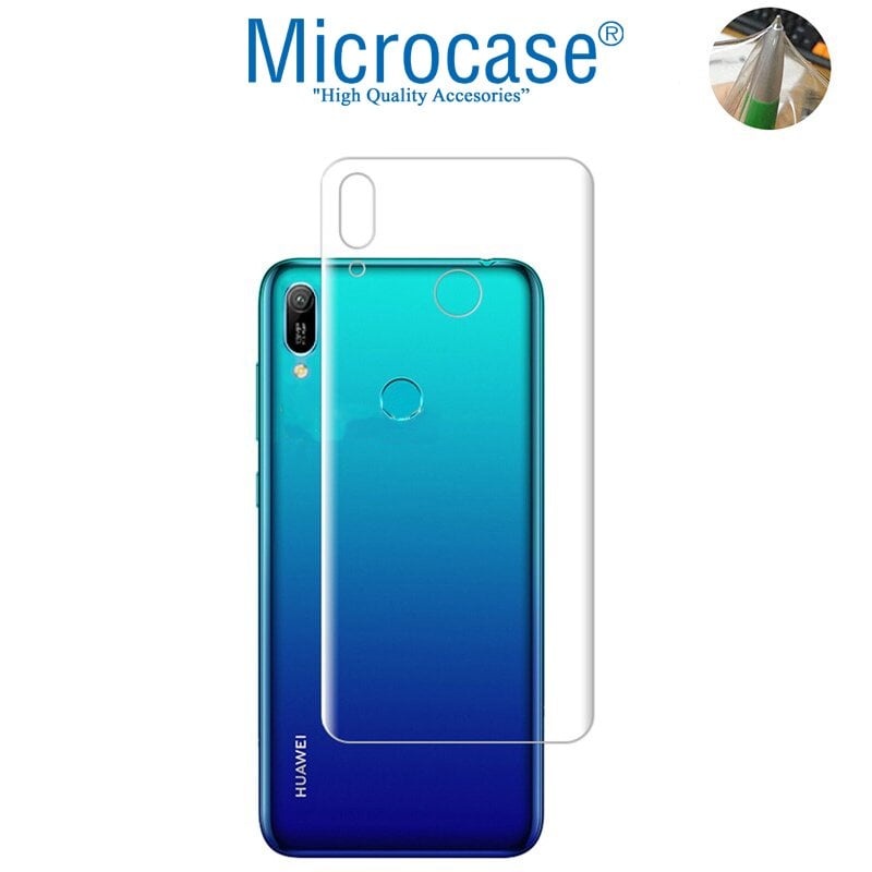 Microcase Huawei Y6 2019 - Honor 8A Full Arka Kaplama Koruma Filmi