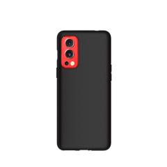 Microcase OnePlus Nord 2 5G Matte Serisi Silikon Kılıf - Siyah
