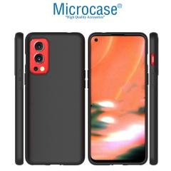 Microcase OnePlus Nord 2 5G Matte Serisi Silikon Kılıf - Siyah