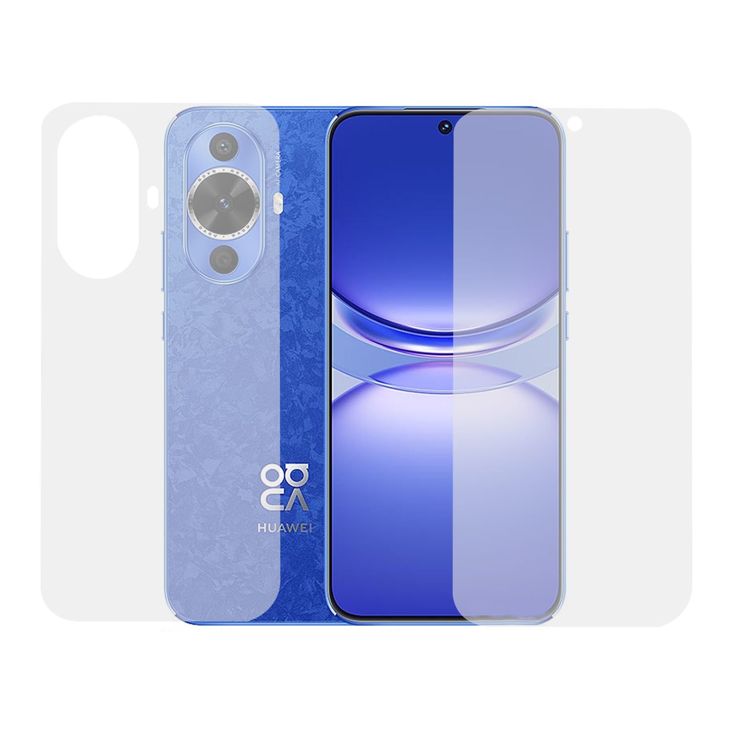 Microcase Huawei Nova 12s / Nova 12 Lite / Nova 11 Global Plus Full Ön Arka Kaplama Koruma Filmi - AL3279