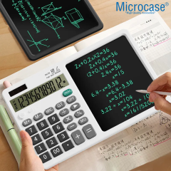 Microcase LCD Yazma Tabletli Kalemli Fonksiyonel Hesap Makinası - AL5066