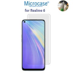 Microcase Realme 6 Full Ön Kaplama TPU Soft Koruma Filmi