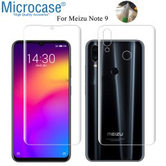 Microcase Meizu Note 9 Full Ön Arka Kaplama TPU Soft Koruma Filmi