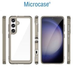 Microcase Samsung S24 Shield Serisi Darbeye Dayanıklı Yarı Esnek Plastik Tpu Kılıf - AL8100