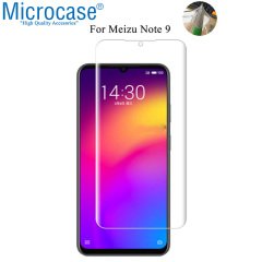 Microcase Meizu Note 9 Full Ön Kaplama TPU Soft Koruma Filmi