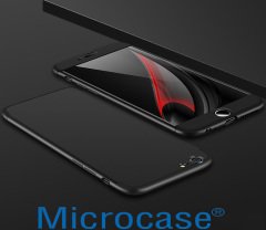 Apple iPhone 8 360 Fit Sert Koruma Kılıfı 3in1 - Sah