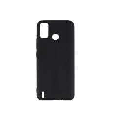 Microcase Tecno Spark 6 Go Matte Serisi Silikon TPU Kılıf - Siyah