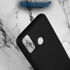 Microcase Tecno Spark 6 Go Matte Serisi Silikon TPU Kılıf - Siyah