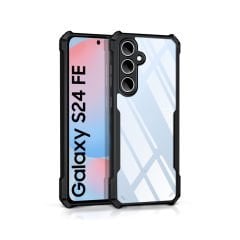 Microcase Samsung Galaxy S24 FE ile uyumlu Airbag Serisi Darbeye Dayanıklı Köşe Korumalı Tpu Kılıf - AL3370