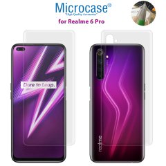 Microcase Realme 6 Pro Full Ön Arka Kaplama TPU Soft Koruma Filmi