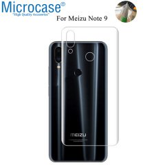 Microcase Meizu Note 9 Full Arka Kaplama TPU Soft Koruma Filmi