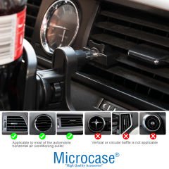 Microcase Araç İçi Oto Bardak ve İçecek Tutucu Havalandırma Montajlı - AL3642