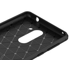 Microcase Huawei GR5 2017 Brushed Carbon Fiber Silikon TPU Kılıf