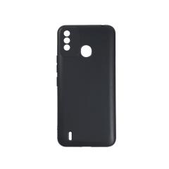 Tecno Spark 6 Go Matte Serisi Kamera Korumalı Silikon Kılıf Siyah