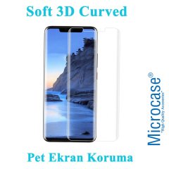 Microcase Huawei Mate 20 Pro Full Ekran Koruma Curved 3D Pet Film