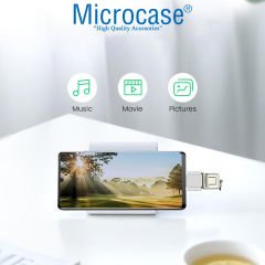 Microcase USB 3.0 to Type-C Çevirici Dişi-Erkek Şarj Data Aktarım - AL3211