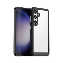 Microcase Samsung S24 Plus Shield Serisi Darbeye Dayanıklı Yarı Esnek Plastik Tpu Kılıf - AL8100