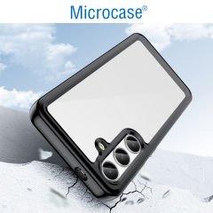 Microcase Samsung S24 Plus Shield Serisi Darbeye Dayanıklı Yarı Esnek Plastik Tpu Kılıf - AL8100
