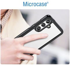 Microcase Samsung S24 Plus Shield Serisi Darbeye Dayanıklı Yarı Esnek Plastik Tpu Kılıf - AL8100