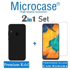 Samsung Galaxy A20 Premium Matte Silikon Kılıf + CAM (SEÇİN)