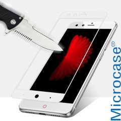 ZTE Nubia Z17 Tam Kaplayan Çerçeveli Tempered Cam Koruma