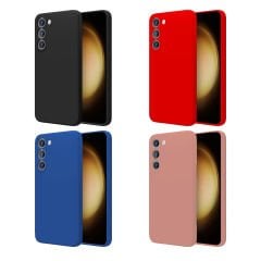 Microcase Samsung Galaxy S23 Plus CamPRO Serisi Kamera Korumalı Silikon Kılıf - AL3427