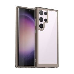 Microcase Samsung S24 Ultra Shield Serisi Darbeye Dayanıklı Yarı Esnek Plastik Tpu Kılıf - AL8100