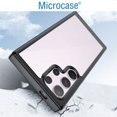 Microcase Samsung S24 Ultra Shield Serisi Darbeye Dayanıklı Yarı Esnek Plastik Tpu Kılıf - AL8100
