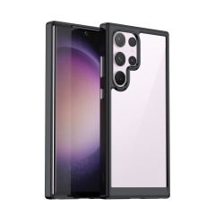 Microcase Samsung S24 Ultra Shield Serisi Darbeye Dayanıklı Yarı Esnek Plastik Tpu Kılıf - AL8100