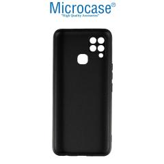 Microcase Infinix Hot 10S Matte Serisi Silikon TPU Kılıf - Siyah