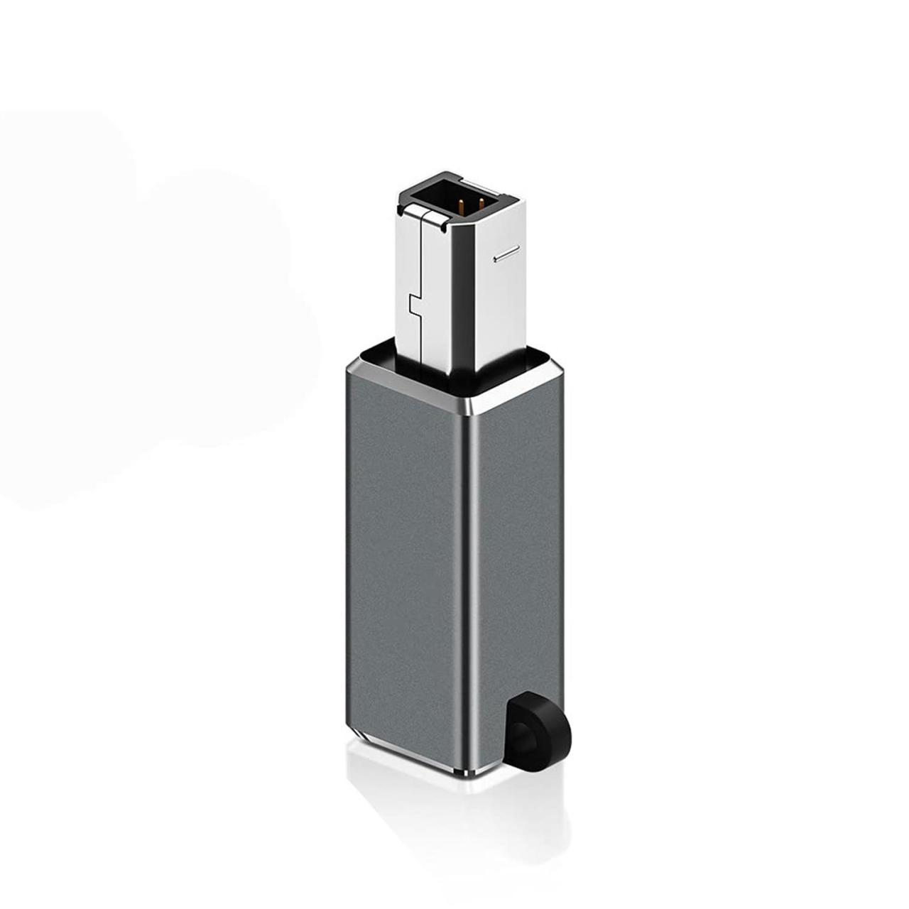 Microcase Type-C to USB B Çevirici Piano Yazıcı Adaptör - AL2848 Gri