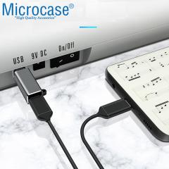 Microcase Type-C to USB B Çevirici Piano Yazıcı Adaptör - AL2848 Gri