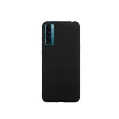 Microcase TCL 20L Plus Matte Serisi Silikon TPU Kılıf - Siyah
