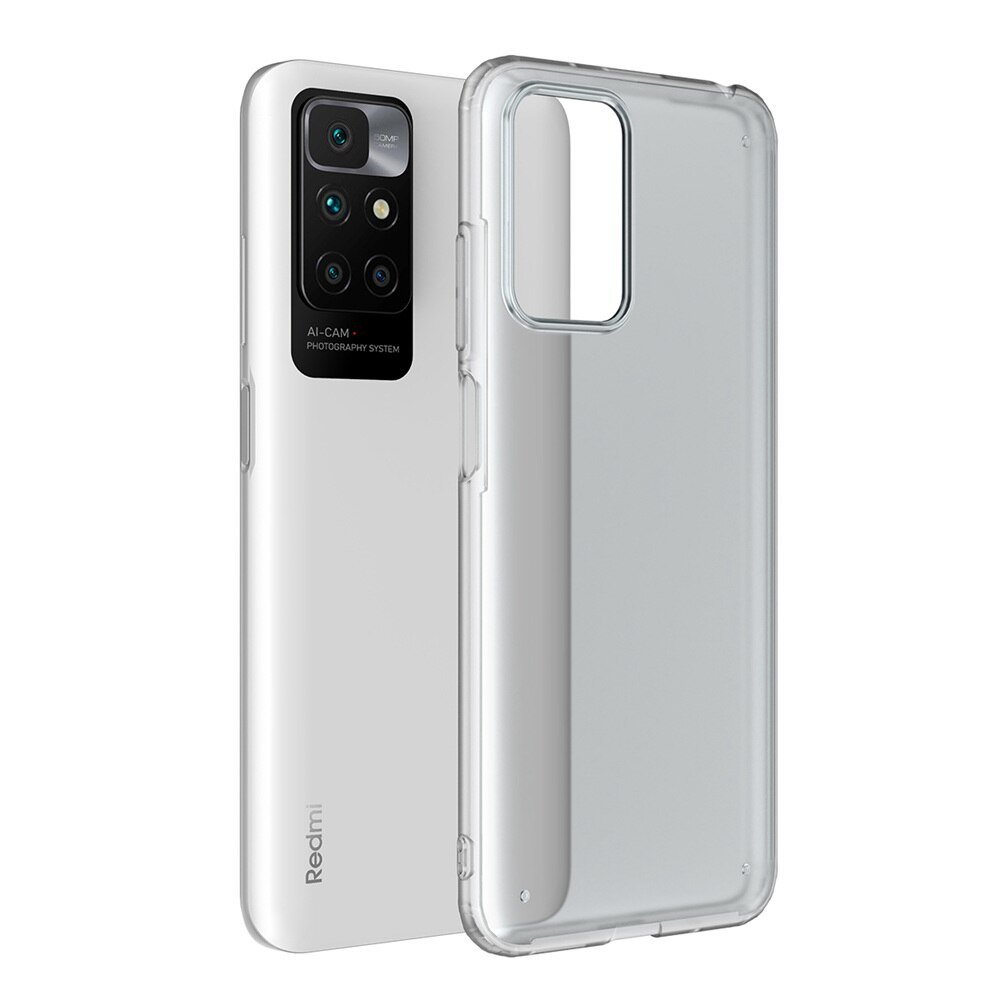 Microcase Xiaomi Redmi 10 Luna Serisi Köşe Korumalı Sert Rubber Kılıf - Şeffaf
