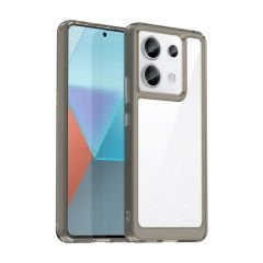 Microcase Poco x6 / Xiaomi Redmi Note 13 Pro 5G Shield Serisi Darbeye Dayanıklı Yarı Esnek Plastik Tpu Kılıf - AL8100
