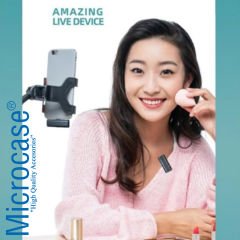 Microcase Type-c Girişli Şarj Kutulu Video Youtuber Yayıncı Kablosuz Yaka Mikrofonu - AL4070